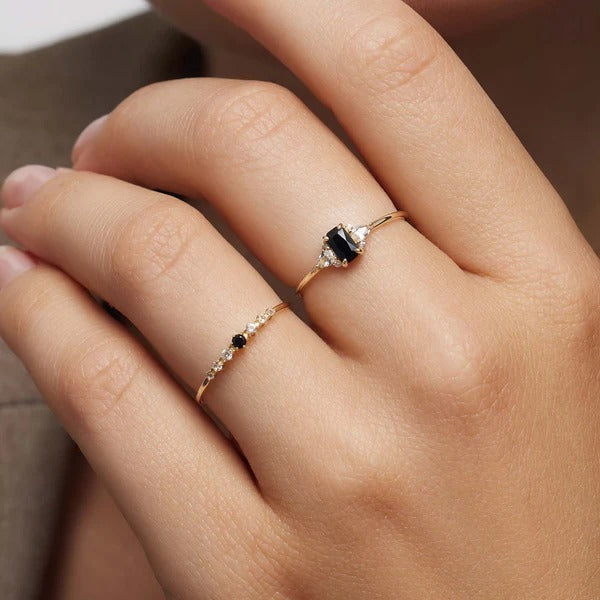 Moderne ringen met edelsteen, perfect voor speciale gelegenheden