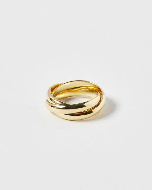 Trinity ring goud en zilver, geschikt voor elke gelegenheid