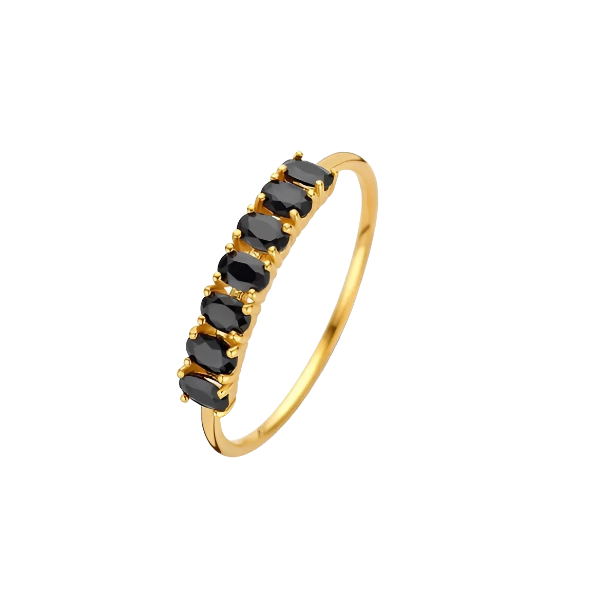 Verlovingsring edelsteen met een tijdloos eternity ring ontwerp