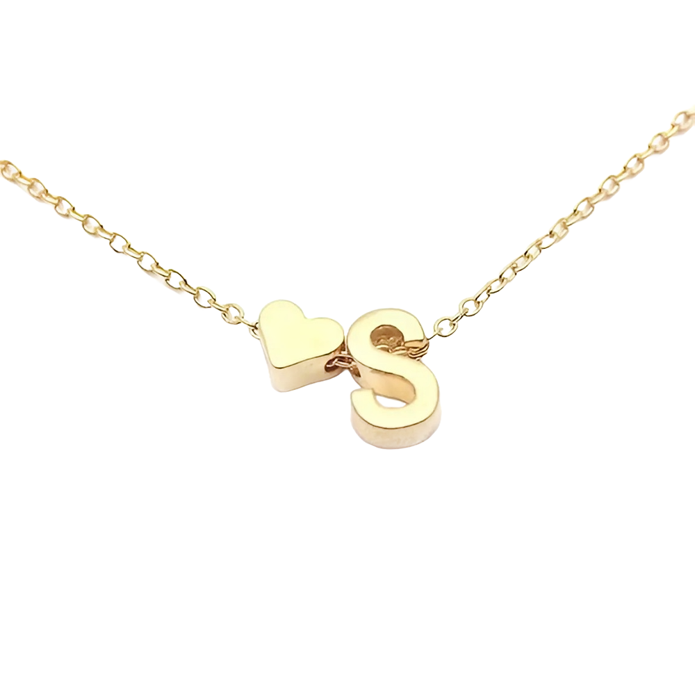 Gepersonaliseerde ketting met gekozen letters en bedels, die de unieke essentie van iemands identiteit weerspiegelt.