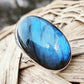 LabradoriteLuxe - Statement Ring van Sterling Zilver